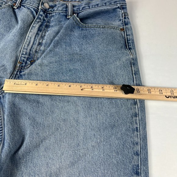 Levi's Jeans Men's 35 x 32* 560 Comfort Loose Fit Tapered Leg Blue Faded Denim - Picture 13 of 16